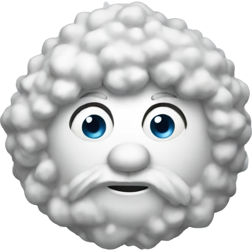 Snow emoji