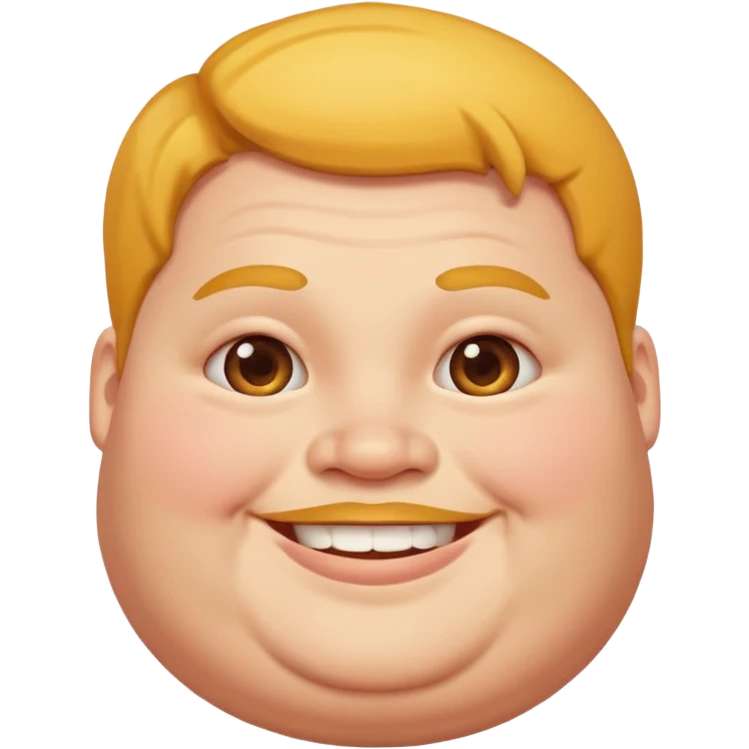 fat person emoji
