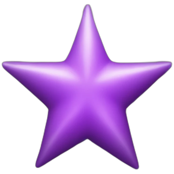 purple star emoji