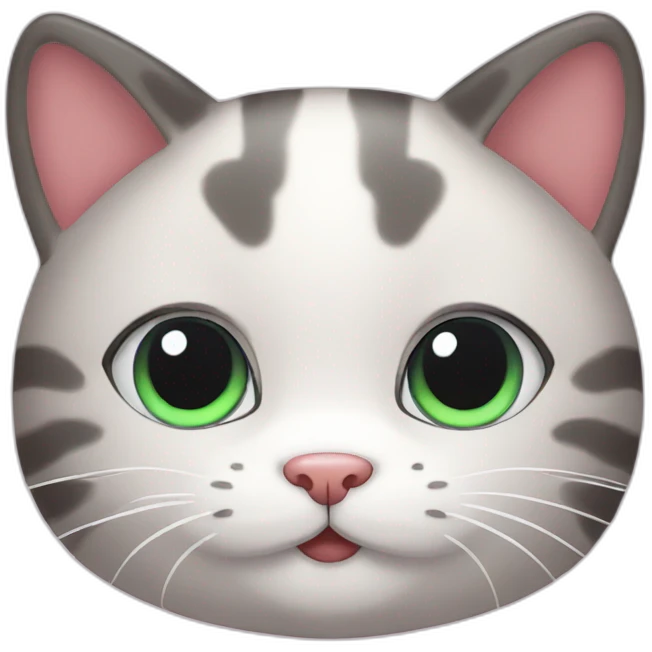 Kawaii cat emoji