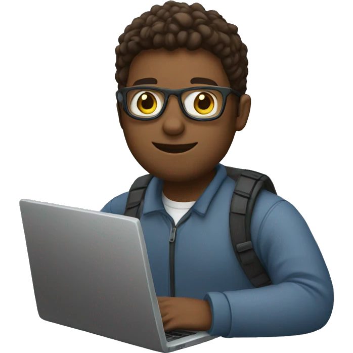 programmer with laptop emoji