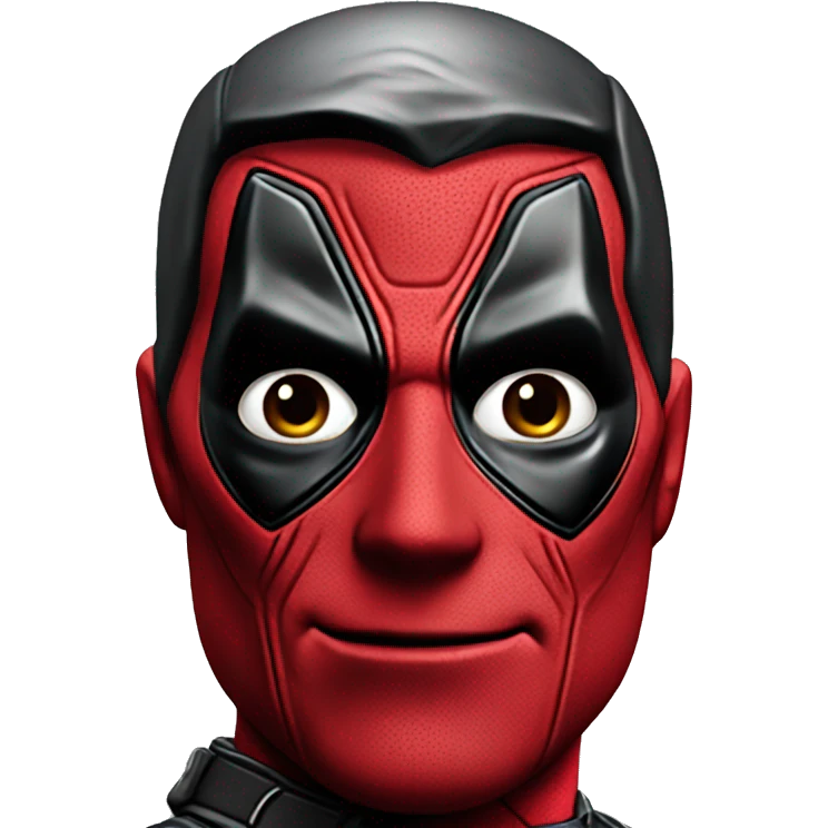 Deadpool hyper realistic emoji