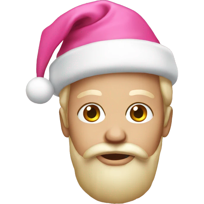 pink christmas  emoji