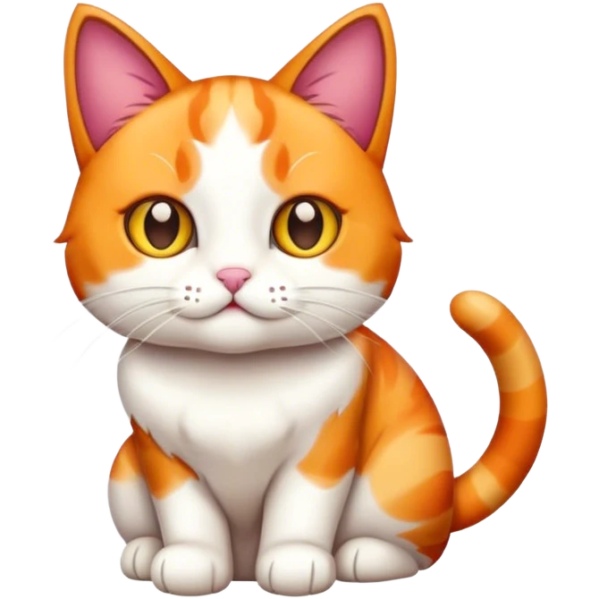 calico cat emoji