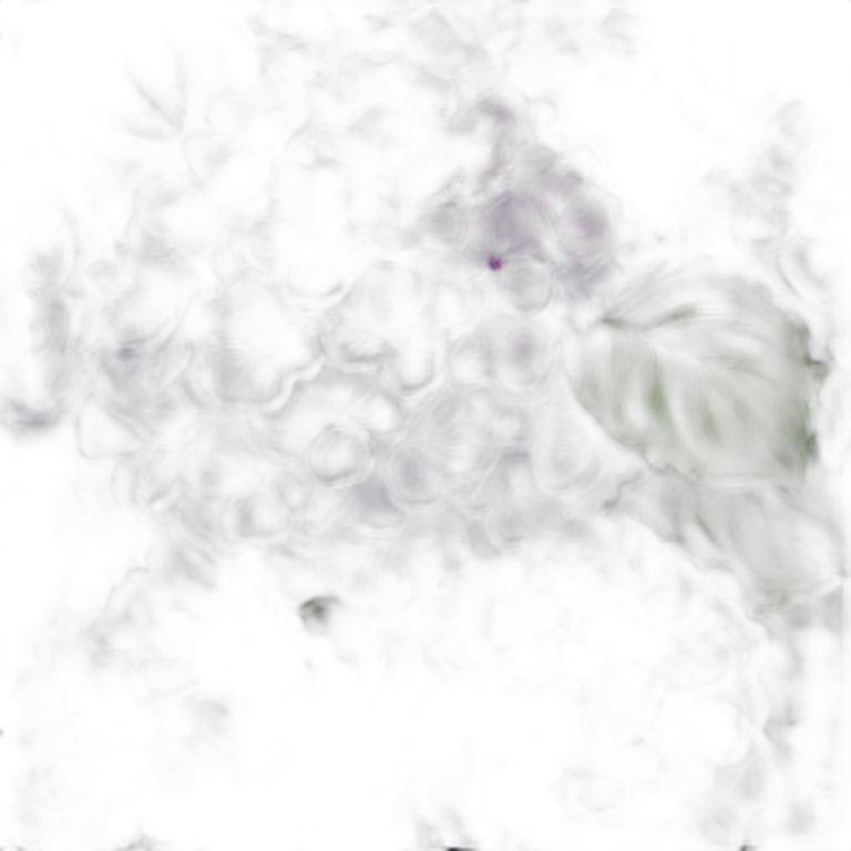 Purple hydrangeas emoji