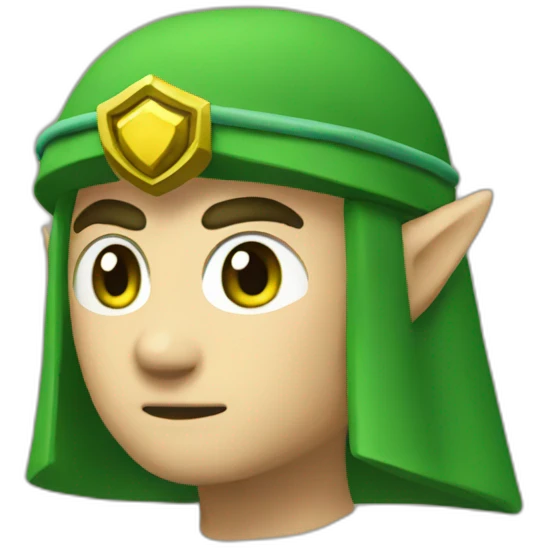 Link (from Zelda) emoji