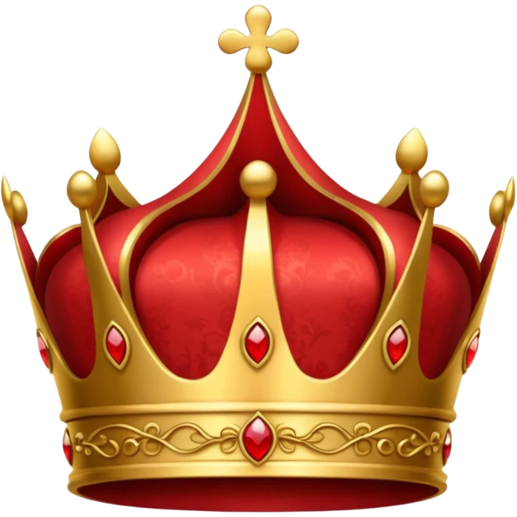 crown red emoji