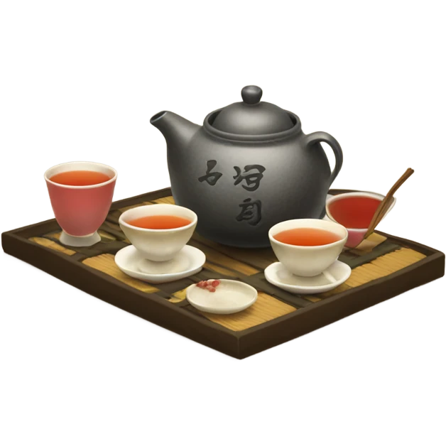 Traditional tea ceremony emoji