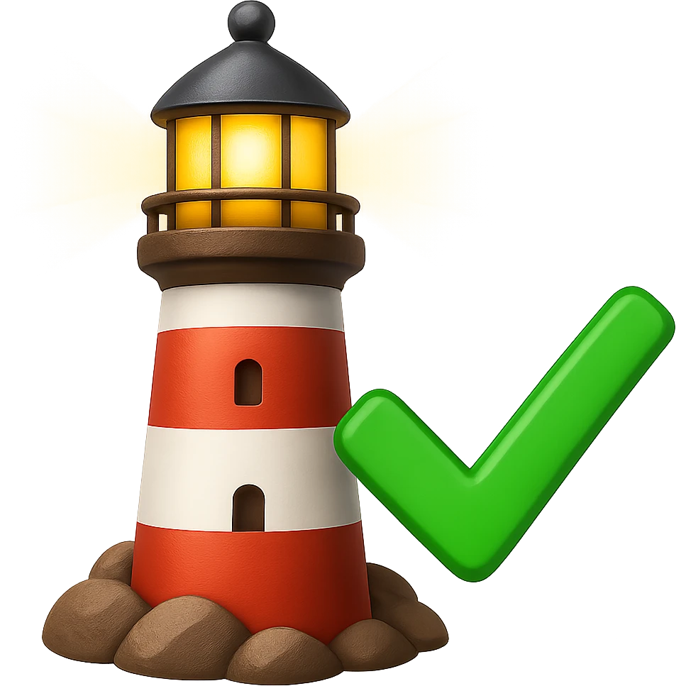 lighthouse emoji