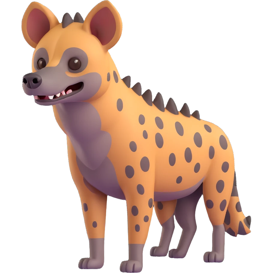 Hyena emoji