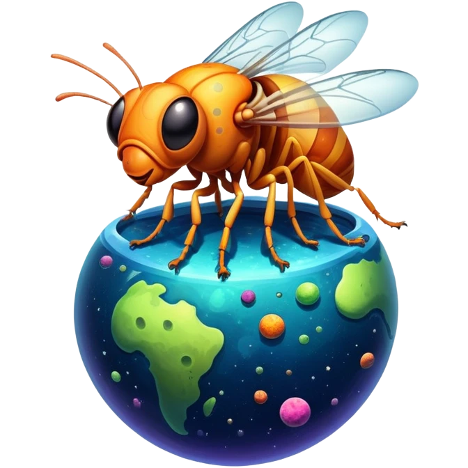 fruit fly in space emoji