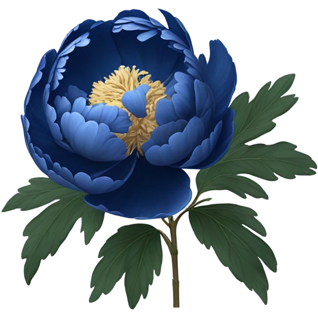 navi blue 
peony emoji