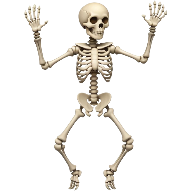 4-armed skeleton dancing emoji