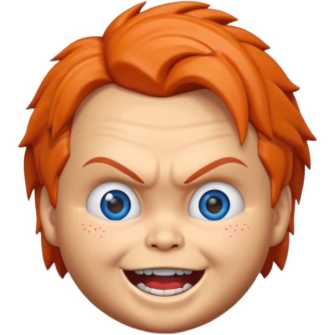 Un emojin de chuky emoji