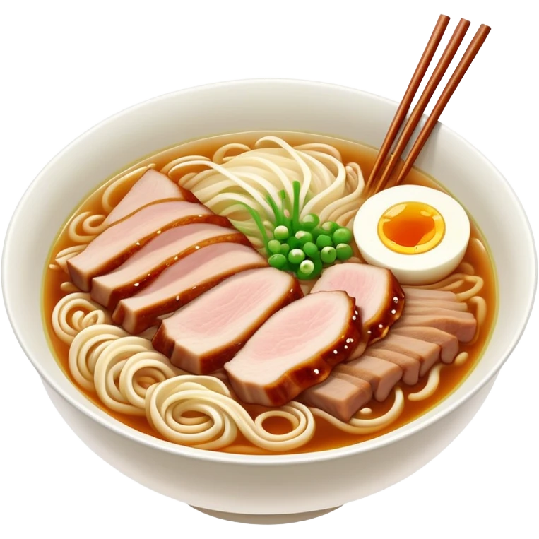 Chashu ramen  emoji