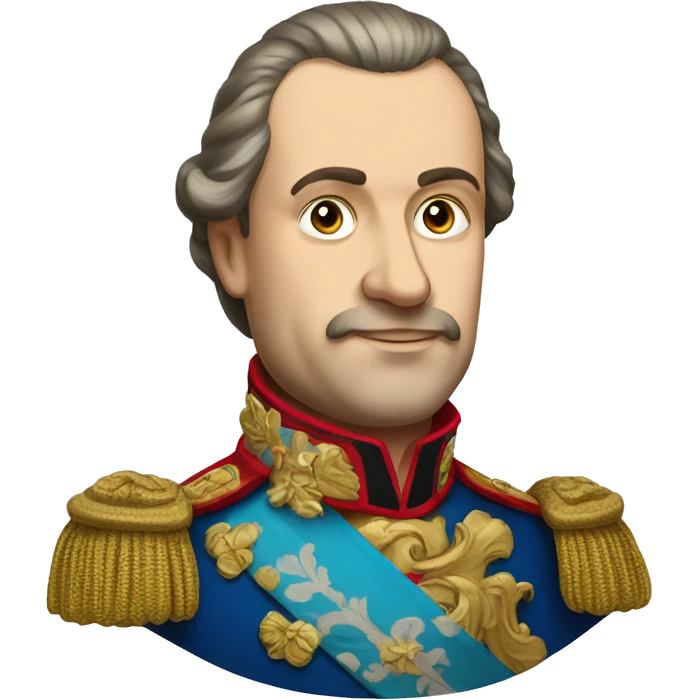 Peter The Great Tsar of Russia emoji
