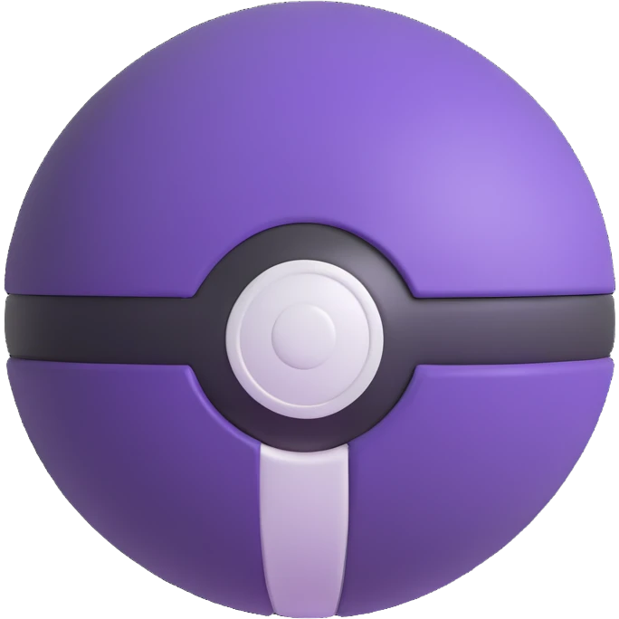 Master Ball from Pokemon emoji