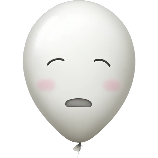 white balloon emoji