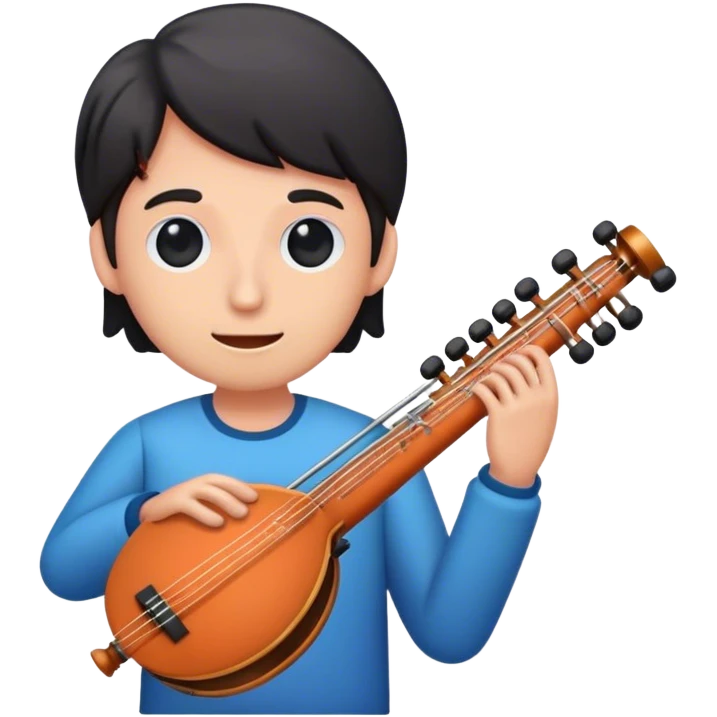 Person with musical instrument emoji
