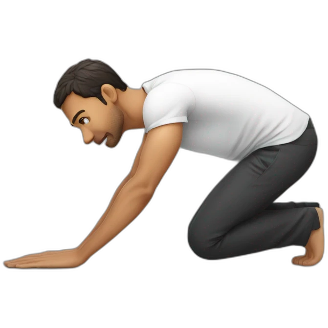 Man make so many push up emoji