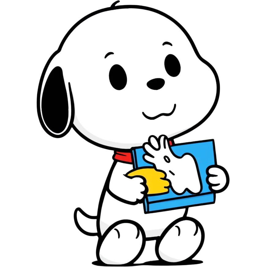 accurate snoopy cartoon  emoji