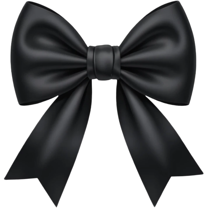 Black Bow emoji