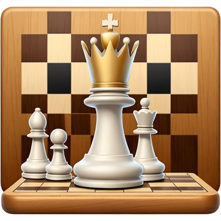 White winning in chess emoji