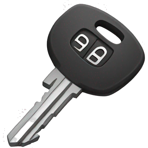 Car keys emoji