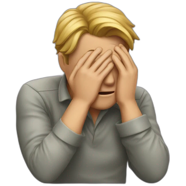 facepalm emoji