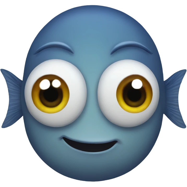 cross eyed fish emoji