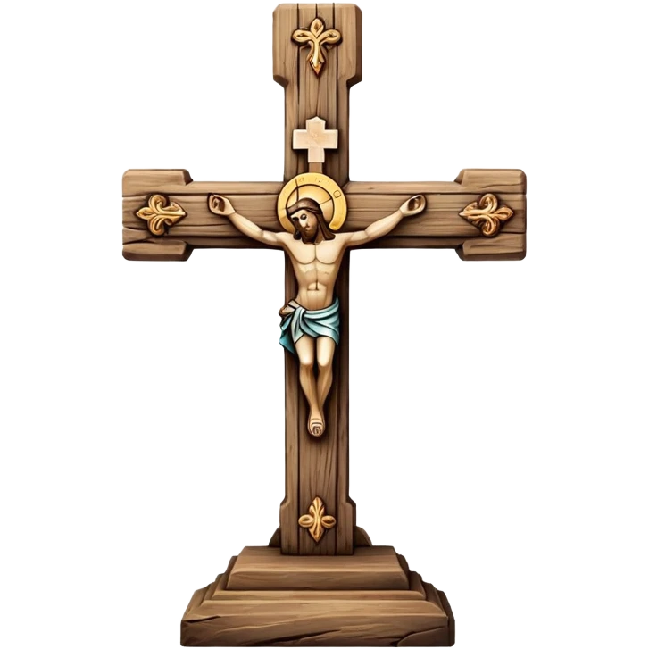 Religious cross emoji