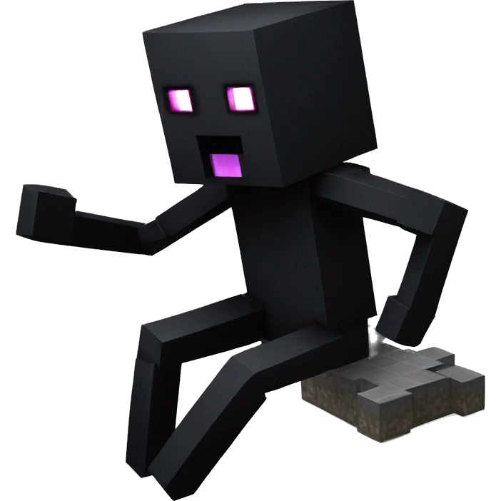 Minecraft enderman emoji