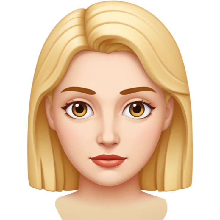 Giant woman emoji