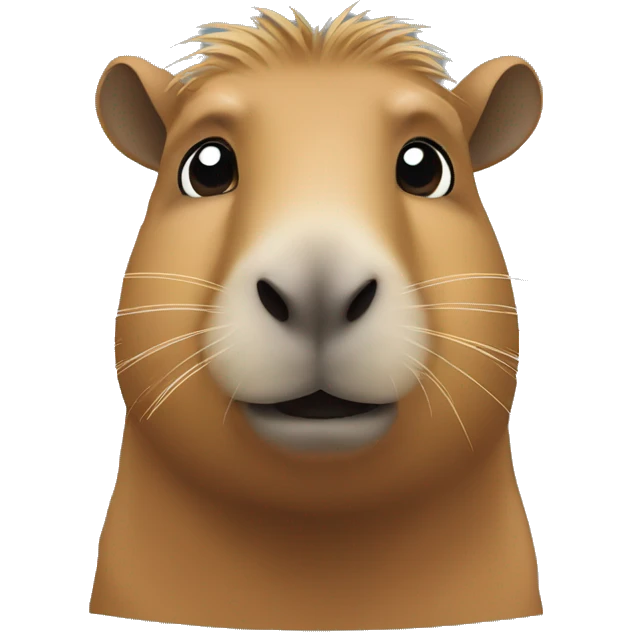Make a capybara emoji