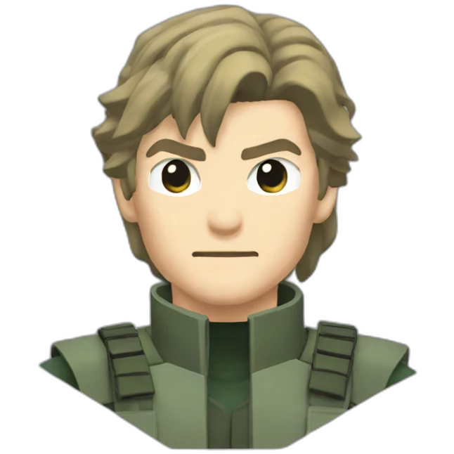 Solid Snake from MGS emoji