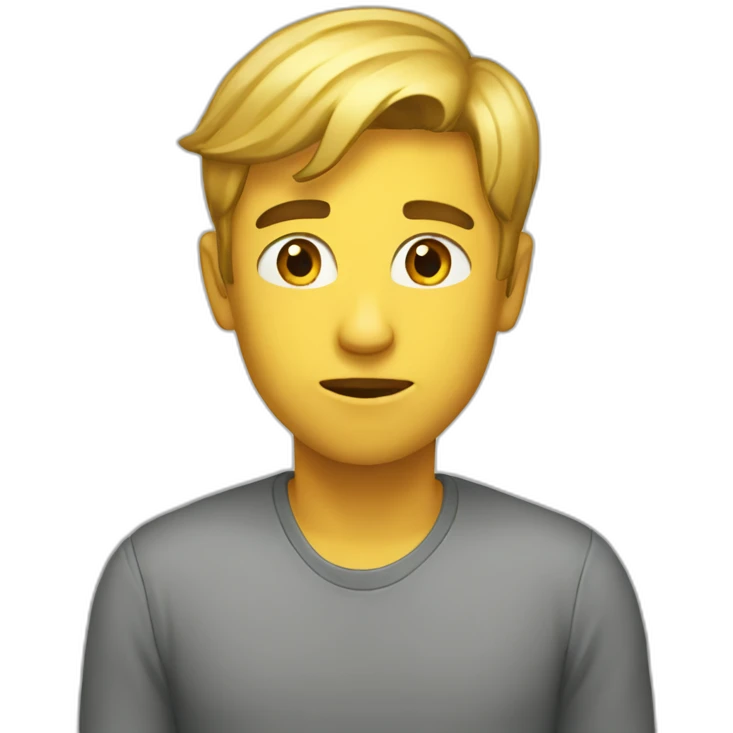 Unfathomably empty  emoji