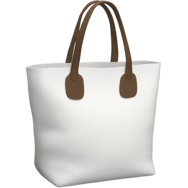 white tote bag emoji