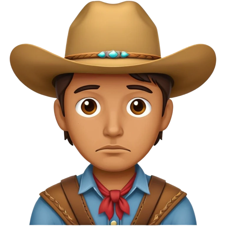 vaquero triste emoji