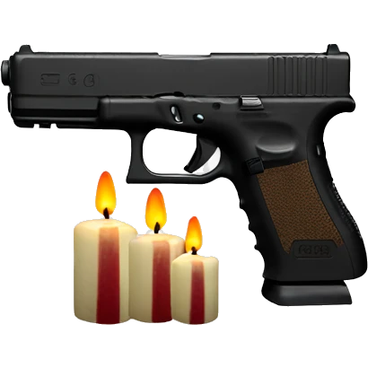 glock with japan candles emoji