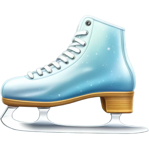 Skating on thin ice emoji