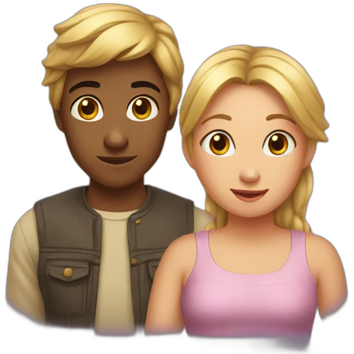 Lola et chani  emoji