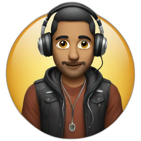 Indian dj emoji