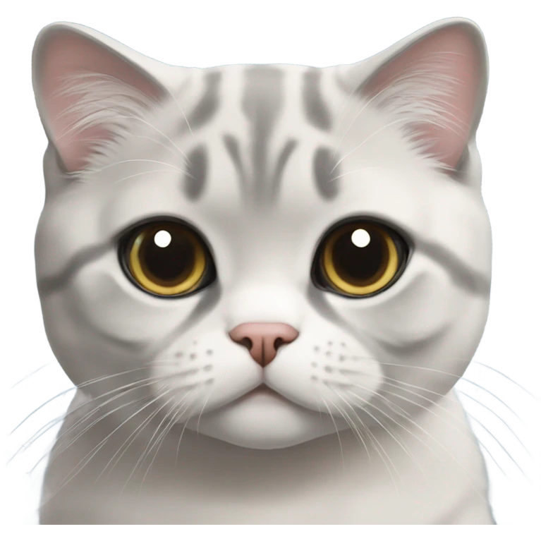 Scottish fold blue point  emoji