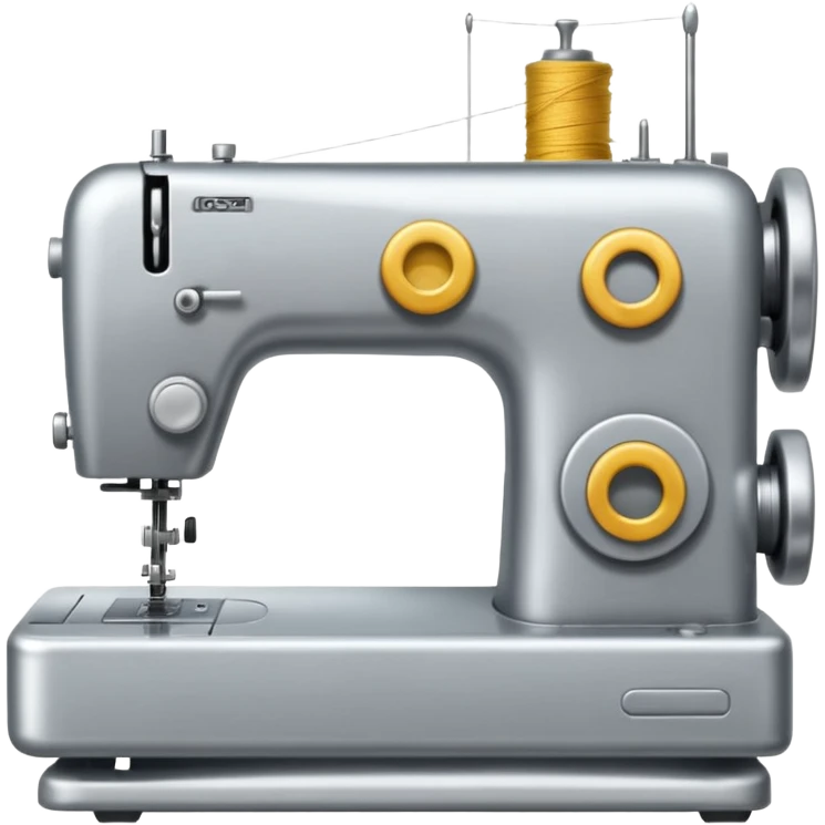 Máquina de coser emoji