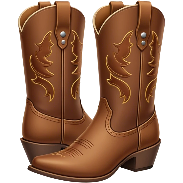 Cowgirl boots emoji