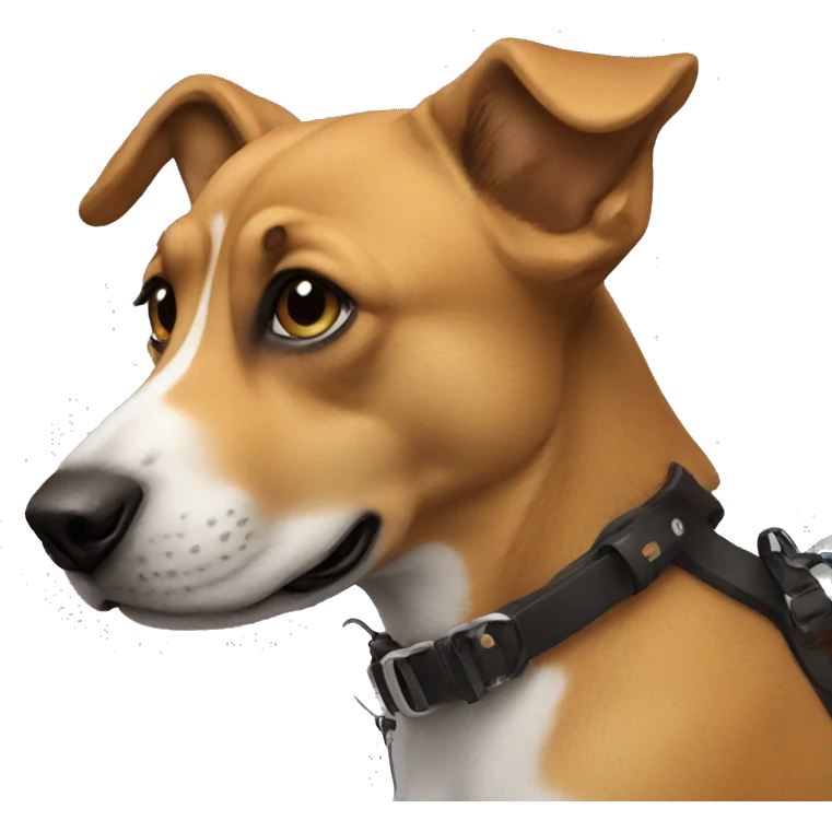 Cool dog emoji