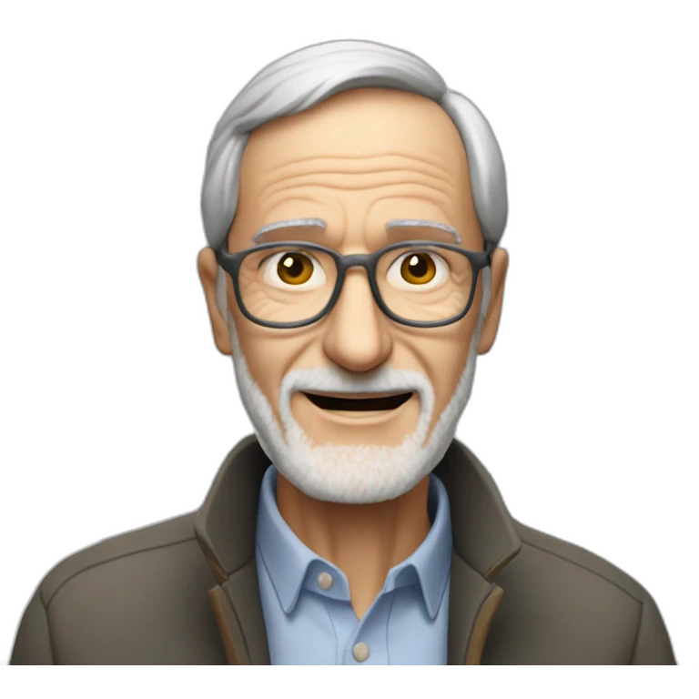 the architect renzo piano. emoji