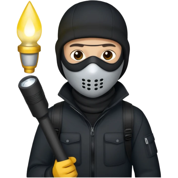 Burglar emoji