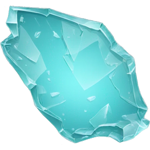 Broken glass emoji