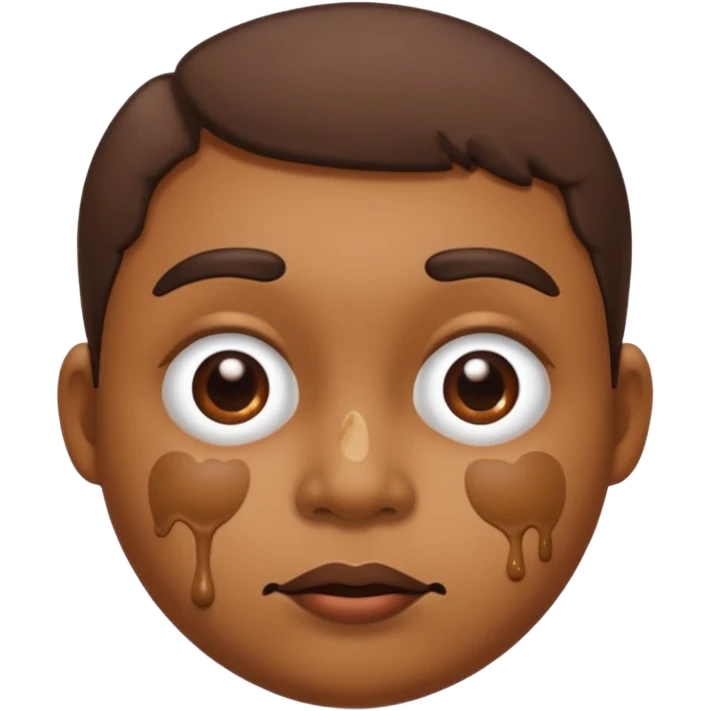 poo with thick butt cheeks emoji